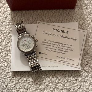 Michele CSX-36 Diamond Chronograph Watch